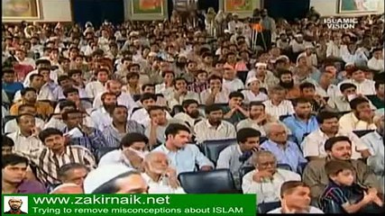 Zakir naik get angry during debate with Hindu girl audience start shouting