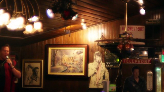 Scott Michael sings 'Polk Salad Annie' Marlowes Elvis Week 2014