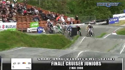 2008 UEC BMX - FINALE EUROPE - WEITERSTADT - Cruiser_Juniors