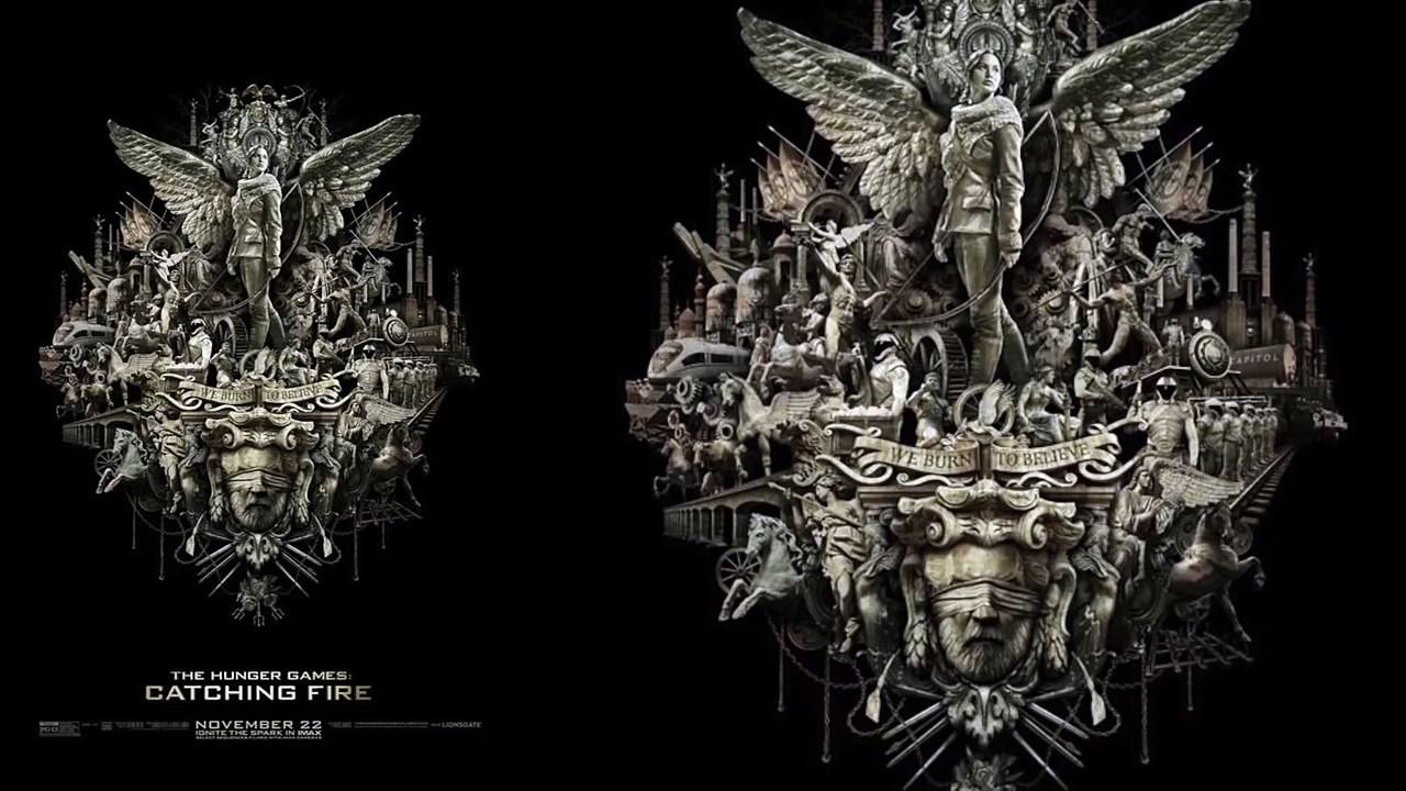 The Hunger Games: Catching Fire - New IMAX Poster (2013) - Jennifer Lawrence Movie HD