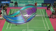 Badminton - David Obernosterer vs Iztok Utrosa (MS, R16) - Scottish Open 2015