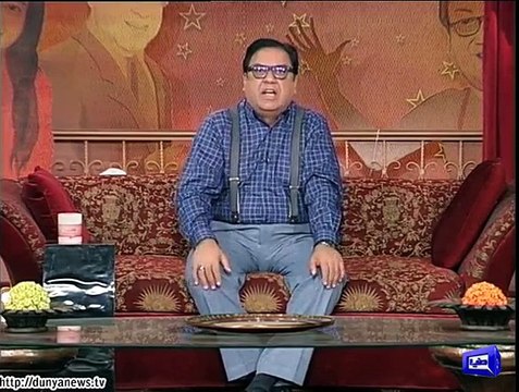 Azizi is bashing Minister of Railway khawaja saad rafique