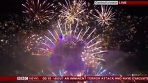 London witnesses spectacular NYE fireworks display
