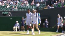 2015 Day 11 Highlights, M. Bryan & Mattek-Sands vs Paes & Hingis semi-final