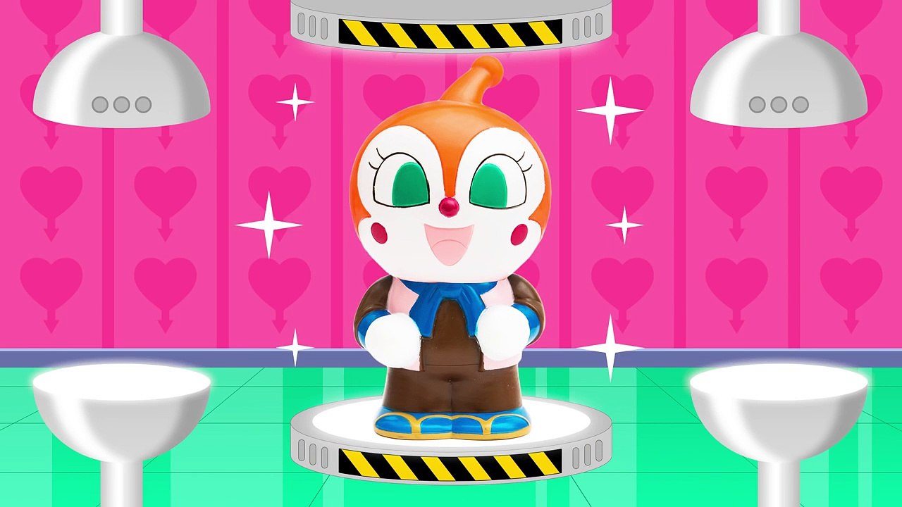 アンパンマンおもちゃアニメ きせかえ遊び7 ドキンちゃん編 PPCandy Channel A...