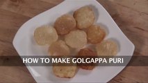 How to make Golgappa Puri - Cooking With Sanjeev Kapoor Khazana