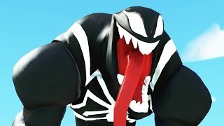 INSANE VENOM help Donald Duck and Monsters Inc. Mike! (HD 1080P)