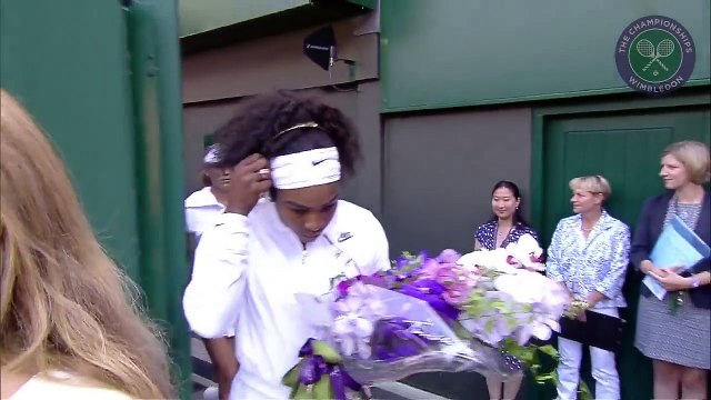 2015 Day 12 Highlights, Serena Williams vs Garbine Muguruza