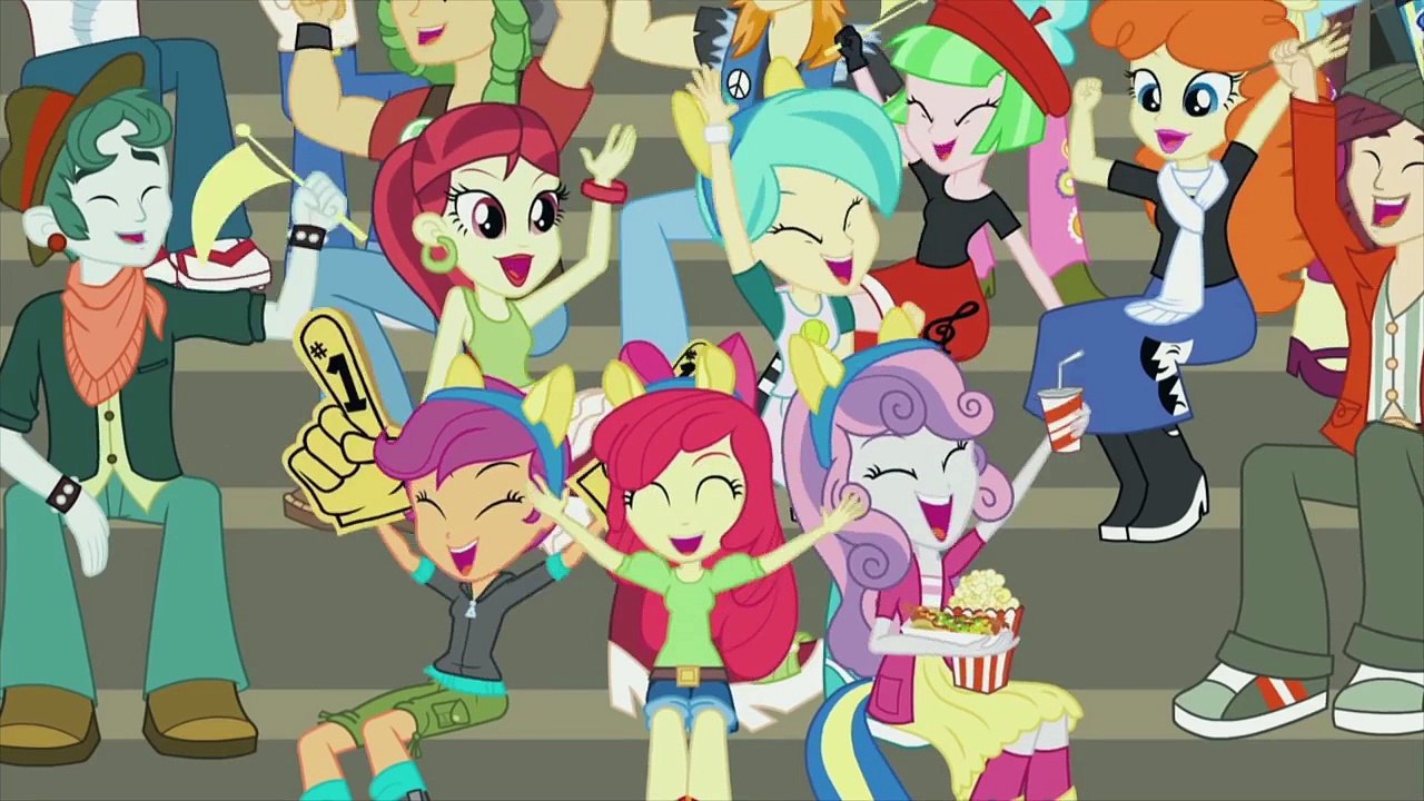 MLP Equestria Girls - Friendship Games The Main Event EXCLUSIVE Clip