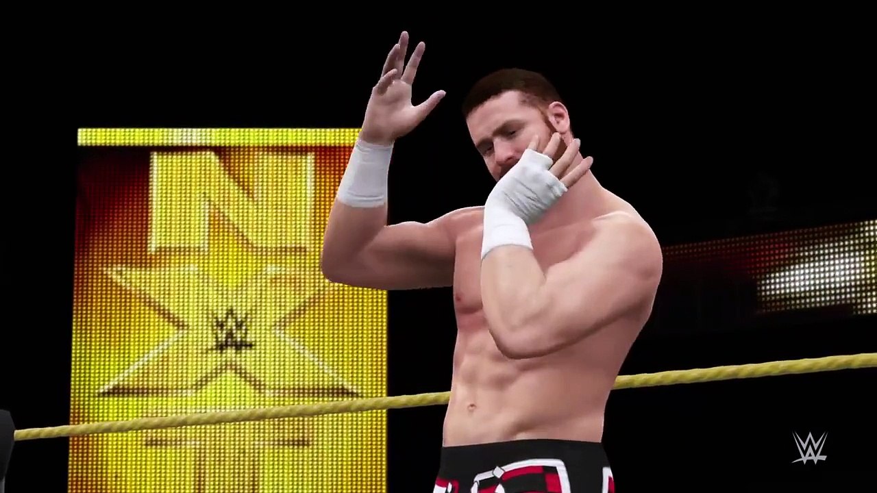 CNZ 2k16 Finn Balor vs. Sami Zayn vs Neville Triple Threat Table Match ,CNZ NXT Championsh