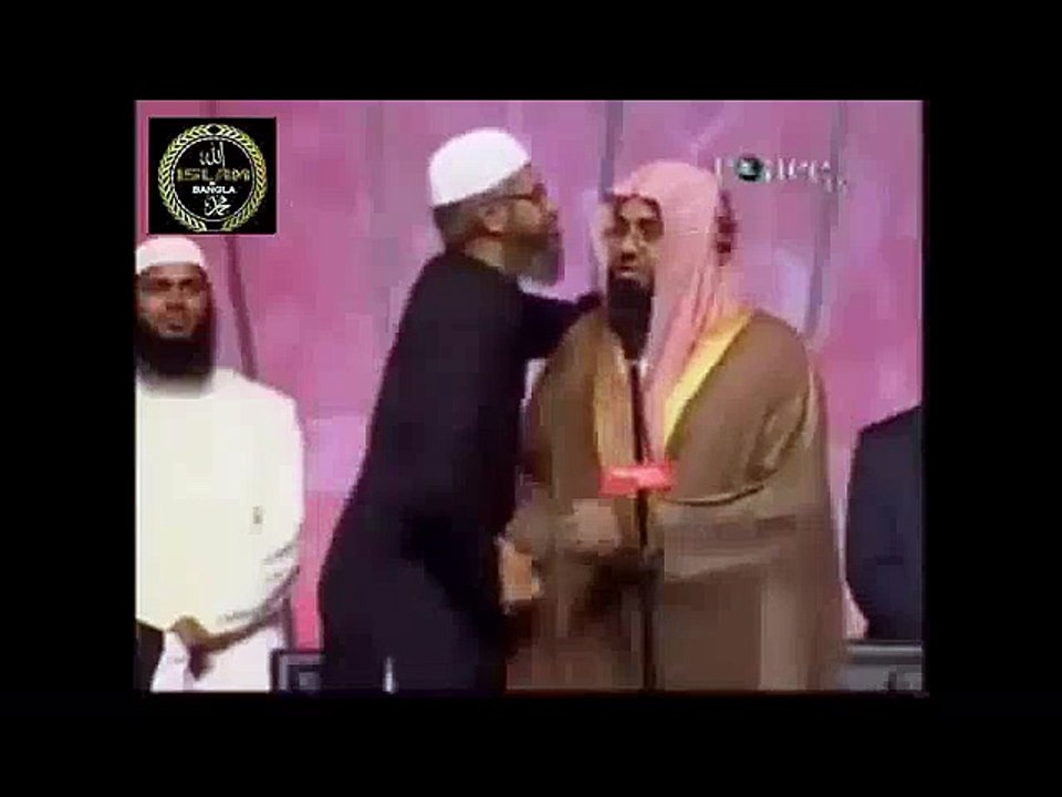 After kiss, Imam of Mecca said Shaitan to Zakir naik