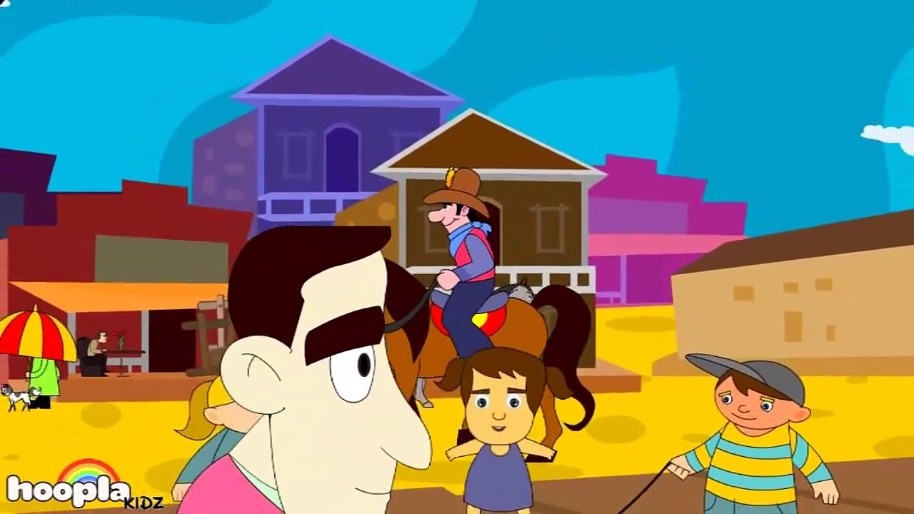 Yankee Doodle Went To Town | Nursery Rhymes | American patriotic song | HooplaKidz