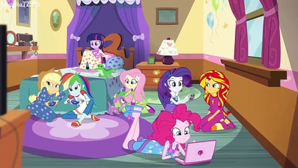 Slumber Party at Pinkies House - MLP: Equestria Girls - Rainbow Rocks! [HD]