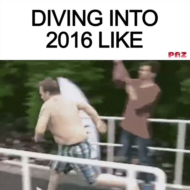 Diving into 2016 like...