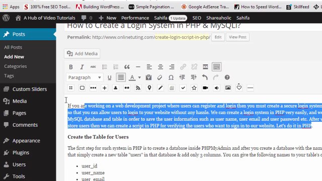 Amazify - Complete SEO Tutorials - Part 11 On-Page Optimizing Articles