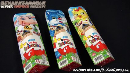 3x4 Kinder Surprise Eggs (Easter Edition 2014) (Monster & Pirates)