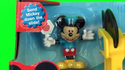 Disney Junior Mickey Mouse Clubhouse Slidin' School Bus Playset Toy Review