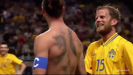 Zlatan Ibrahimovic Power Shots & Skills HD Highlights