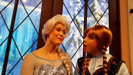 Elsa freezes all the ice cream daily  Disneyland!