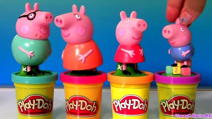 Tải video: juguete Play Doh Stampers da Porquinha Peppa Pig Stampers Desenho Animado da Nickelodeon Carimbo