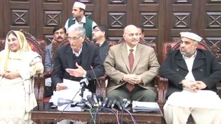 Press conference on CPEC by Pervez Khattam, Mushahid Hussain, KP provincial MPs