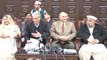 Press conference on CPEC by Pervez Khattam, Mushahid Hussain, KP provincial MPs