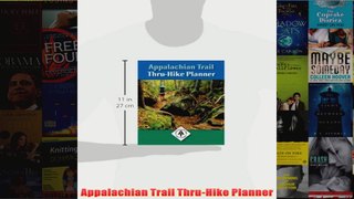 Appalachian Trail ThruHike Planner