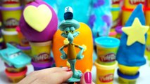 DISNEY FROZEN Spongebob barbie Peppa Pig Surprise eggs Play Doh Cars 2 Frozen toys CARS