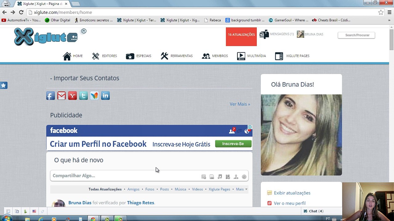 Xiglute | Xiglut - Rede Social - Social Network - Os Xiglute Points - Video Aula 3