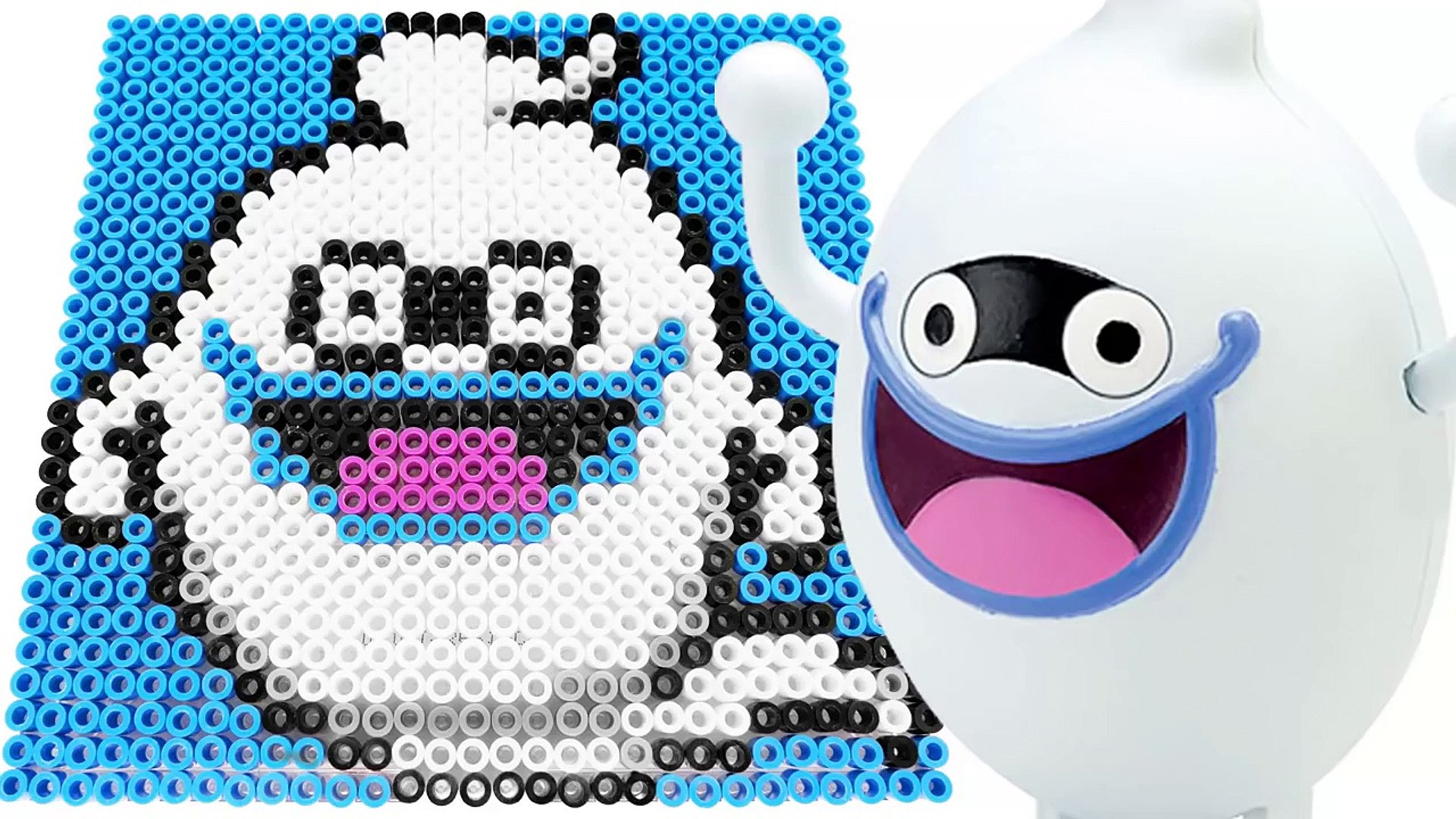 妖怪ウォッチ ドット絵 ウィスパーをビーズで描く Ppcandy Channel Yokai Watch Pixel Art Parlor Beads Minecraft Dailymotion Video