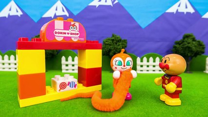アンパンマンおもちゃアニメ うんちの生命体モーラー 母を訪ねて Anpanman Toy Anime Toilet Pee Poo