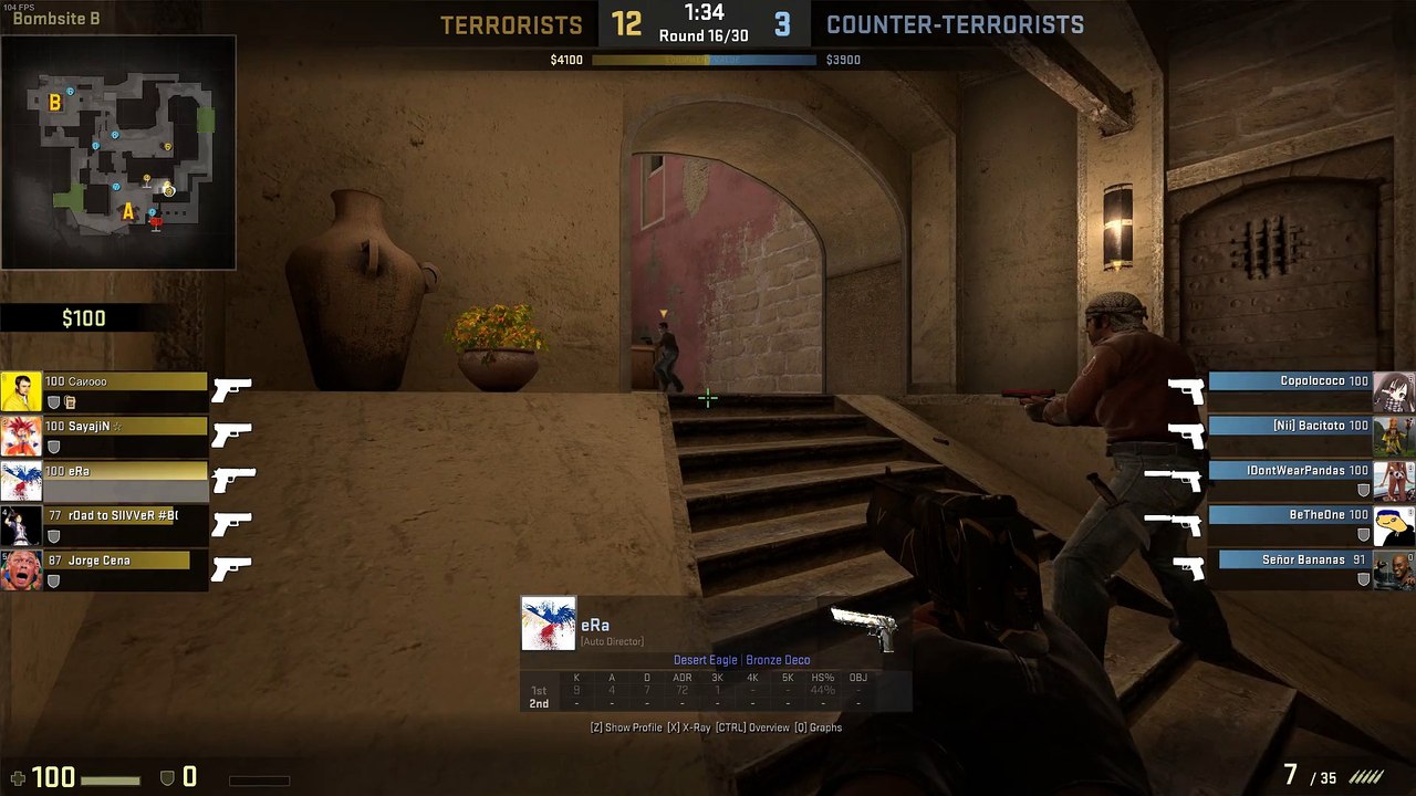 3 Deagle Headshots