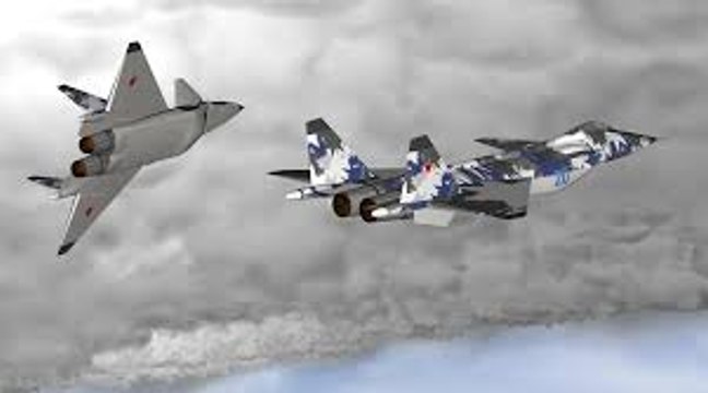 MIG 35 Fighter Jet VS MIG 41 Stealth 2016 Full HD
