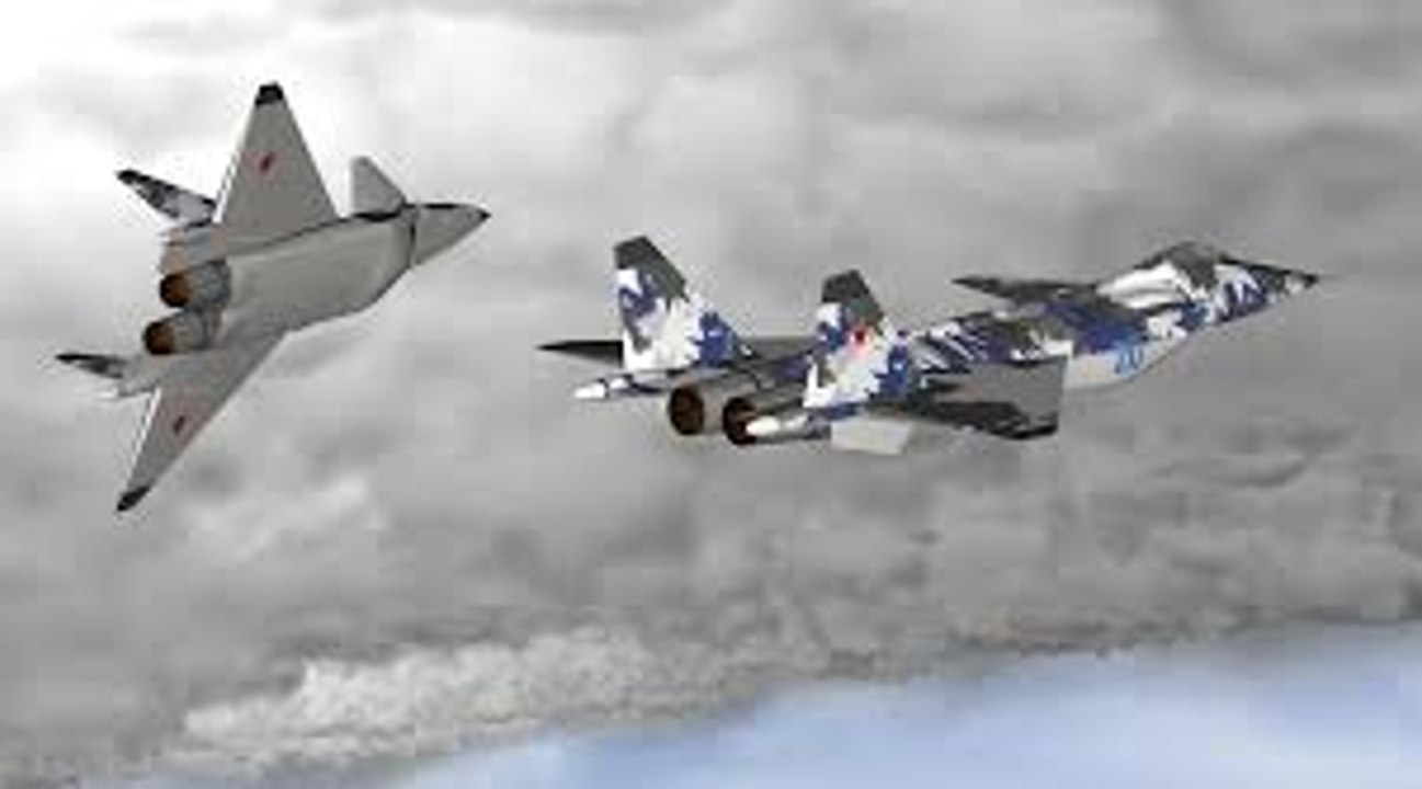 MIG 35 Fighter Jet VS MIG 41 Stealth 2016 Full HD