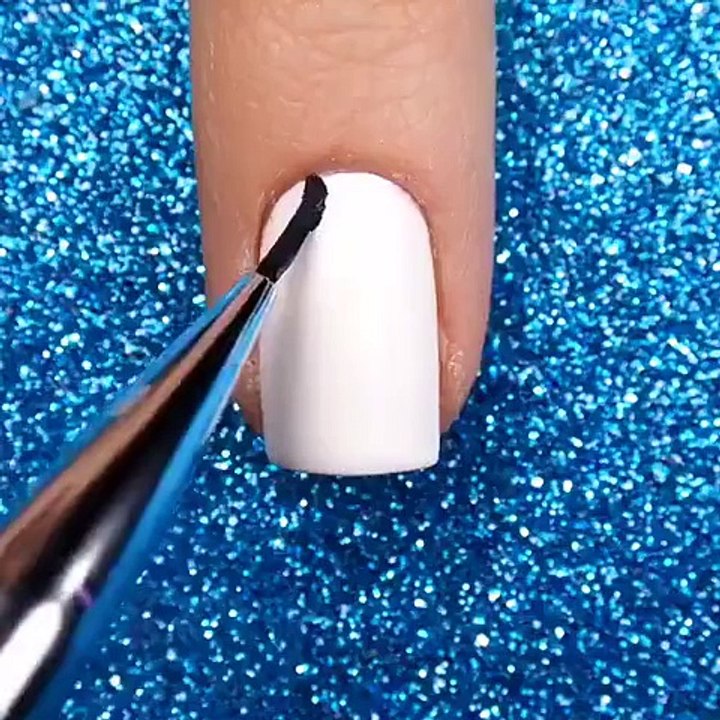 Winter fox nails !!!