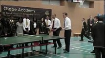 Obama Playing Ping Pong With David Cameron And David Cameron