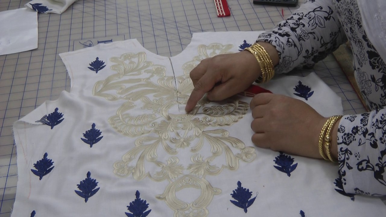 making the neck