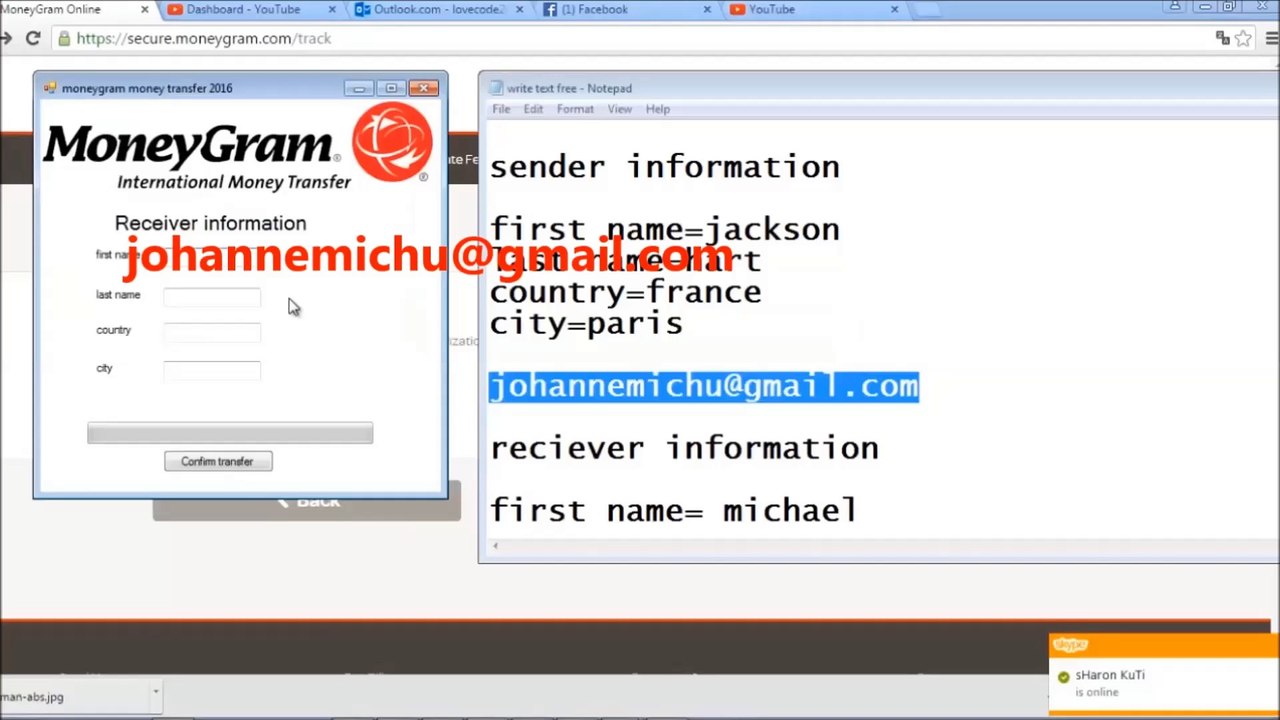 moneygram transfer hack