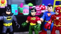 Batman Shows Superheroes Shopkins Riddler Car Steals Play Doh Surprise Toy Present Teddy Bear