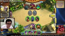 Hearthstone - Amaz get wrecked by rogue with 19 damage mana addict - funny game -