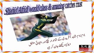 Shahid Afridi best catches