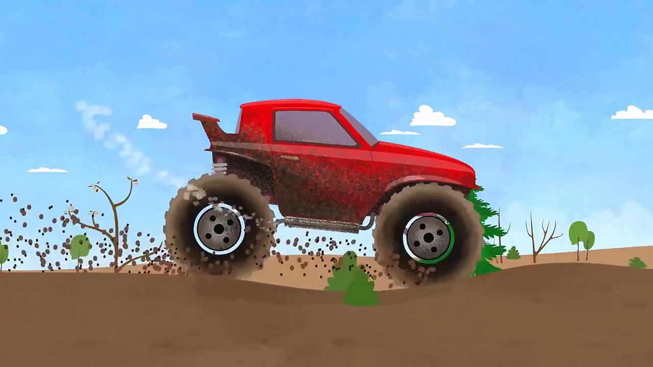 Clean a Cartoon SUV! (Suburban Utility Vehicle) Doc McWheelie Childrens Car Cartoons