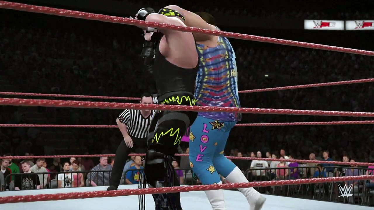 WWE 2K16 eazy b v dude love