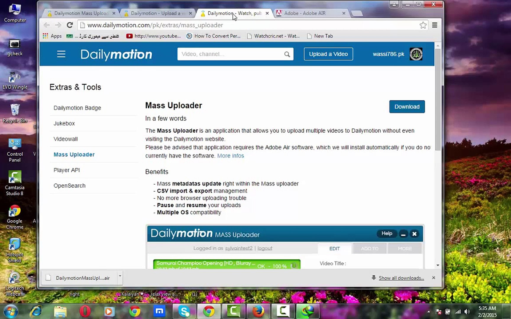 How To Download & Install Dailymotion Mass Uploader - Video Dailymotion