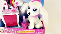 BARBIE Glam Up Your Puppy - Color Change Hair, Nails   Eyeshadow Barbies Pampered Pup Salo
