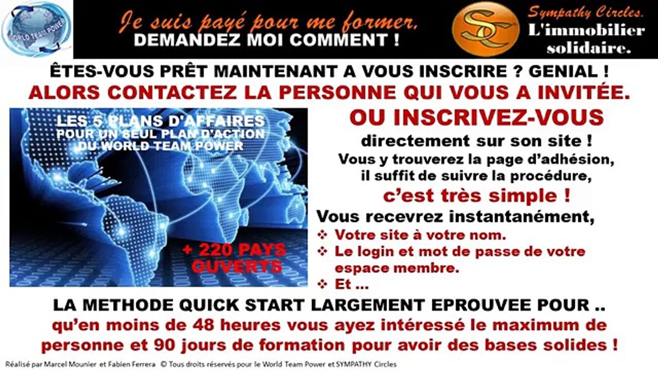 Gagner de l'argent, travail à domicile et Marketing Social !
