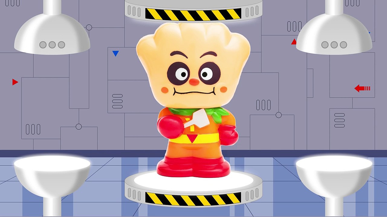 アンパンマンおもちゃアニメ きせかえ遊び11 クリームパンダ編 PPCandy Channel Anpanman Toy Anime