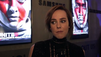 New York Comic Con - The Hunger Games Mockingjay Jena Malone Interview