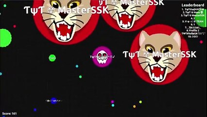 Agar.io - Gameplay #4 HAPPY NEW YEAR!