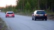 Street Racing - VW Golf MK3 VR6 vs Honda Civic CRX Turbo